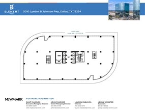 3010 Lyndon B Johnson Fwy, Dallas, TX à louer Plan de site- Image 1 de 2