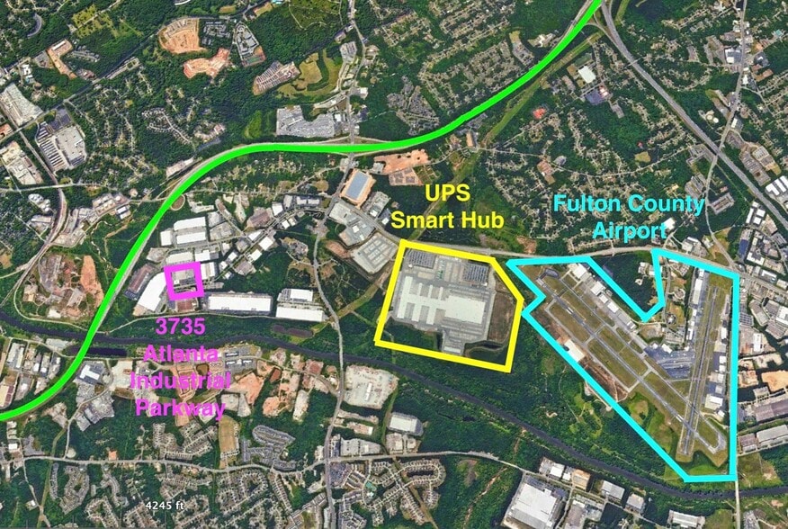 3735 Atlanta Industrial Pky, Atlanta, GA for sale - Building Photo - Image 2 of 5