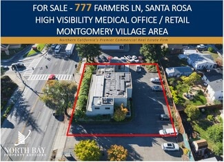 Plus de détails pour 777 Farmers Ln, Santa Rosa, CA - Bureau à vendre