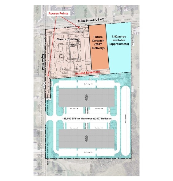 8565 E Main St, Reynoldsburg, OH à vendre - Plan de site - Image 2 de 3