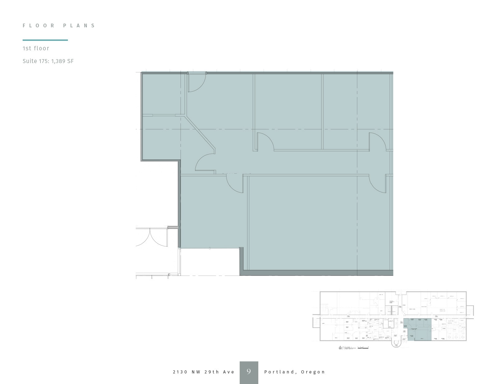 5440 SW Westgate Dr, Portland, OR for lease Floor Plan- Image 1 of 1