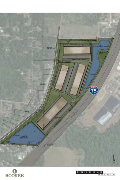 7500 Old Pasco Rd, Wesley Chapel, FL à louer - Plan de site - Image 3 de 4