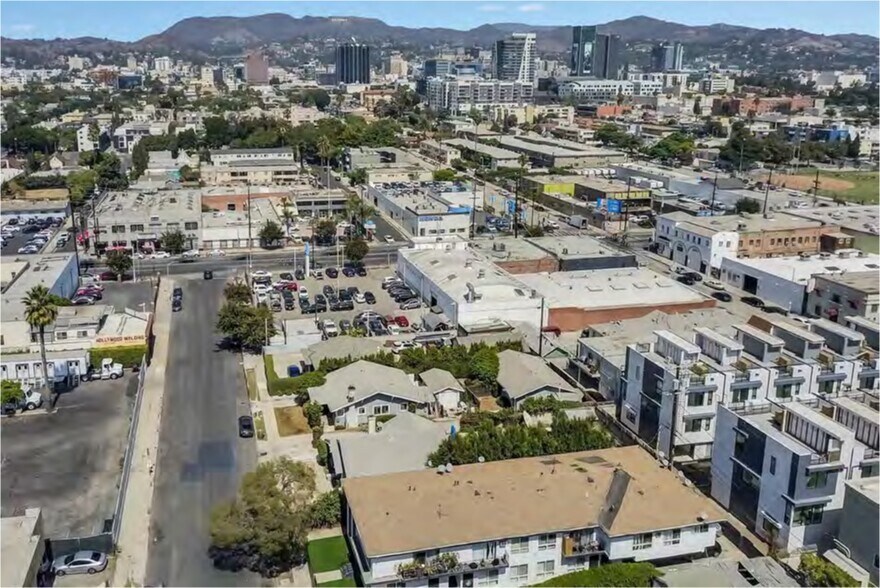 1026 N Hudson Ave, Los Angeles, CA à vendre - Aérien - Image 3 de 17