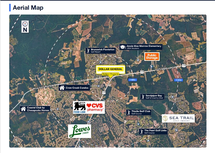 89 Hickman Rd NW, Calabash, NC à vendre - Photo du bâtiment - Image 2 de 2