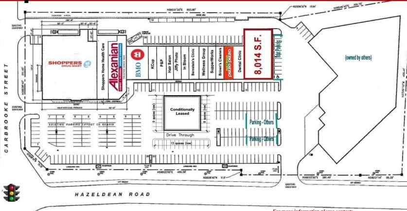 420 Hazeldean Rd, Ottawa, ON à vendre Plan de site- Image 1 de 1