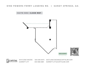6190 Powers Ferry Landing Rd, Atlanta, GA à louer Plan d’étage- Image 1 de 1