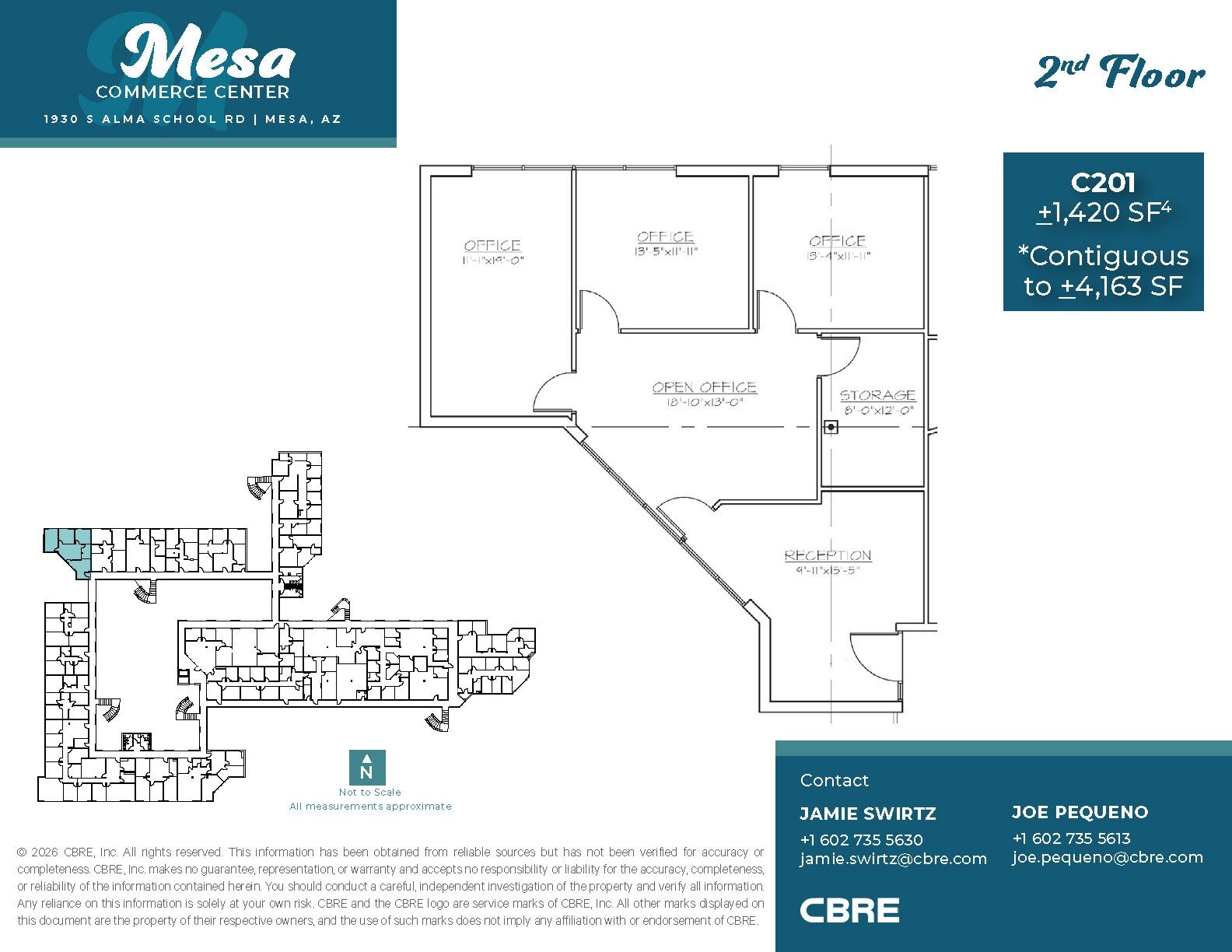 1930 S Alma School Rd, Mesa, AZ for lease Floor Plan- Image 1 of 2