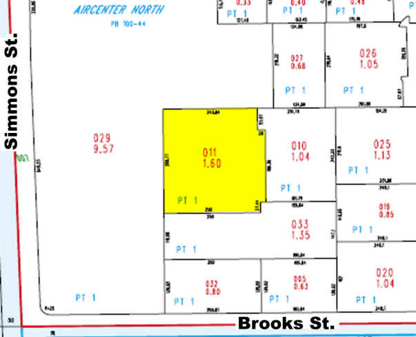 2750 W Brooks Ave, North Las Vegas, NV à louer - Plan cadastral - Image 2 de 8