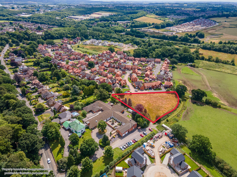 Land At The Rear Of Green Gables, Wingfield Road, Alfreton for sale - Building Photo - Image 3 of 5