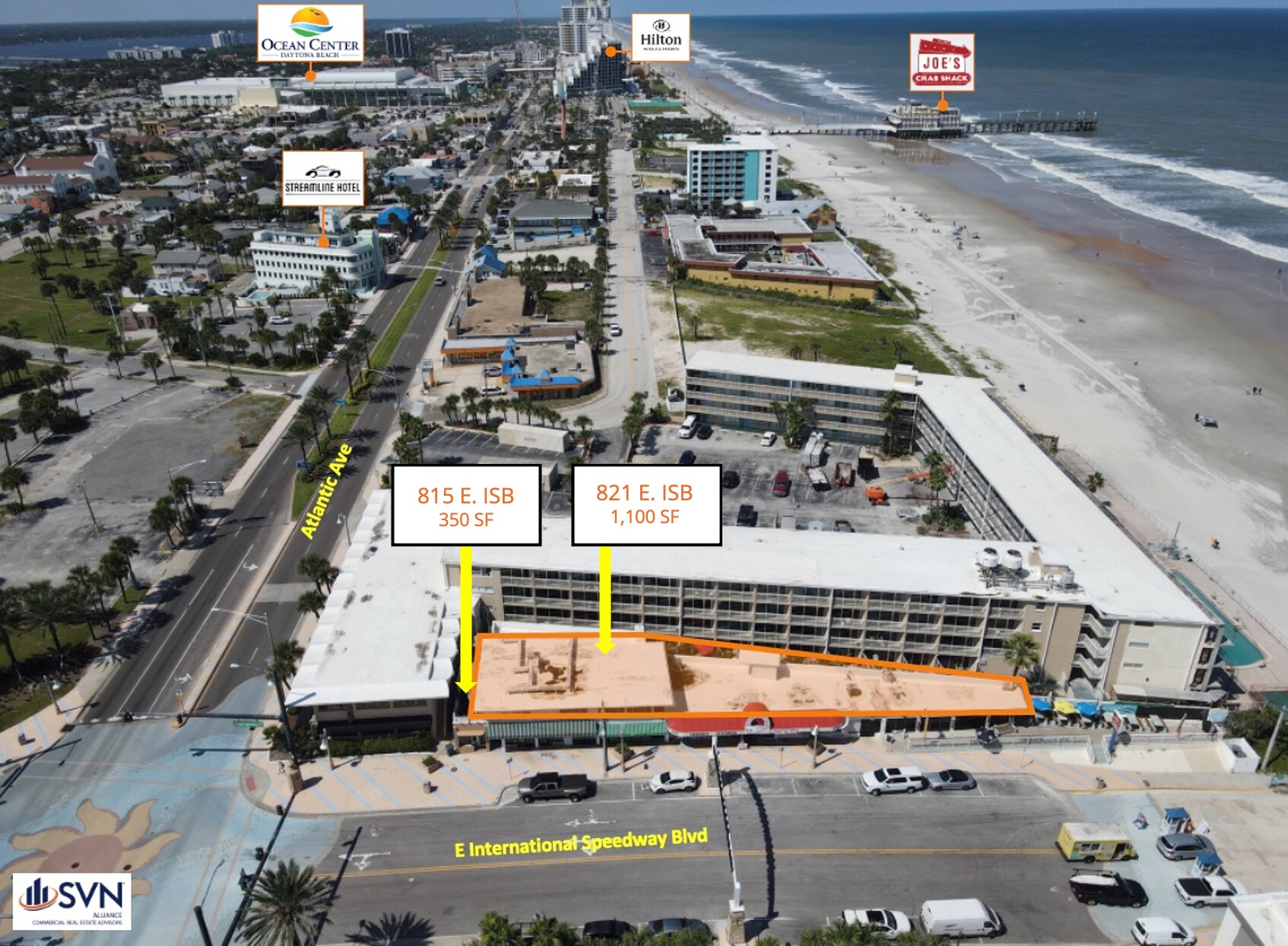 821 E International Speedway Blvd, Daytona Beach, FL à louer Photo principale- Image 1 de 17
