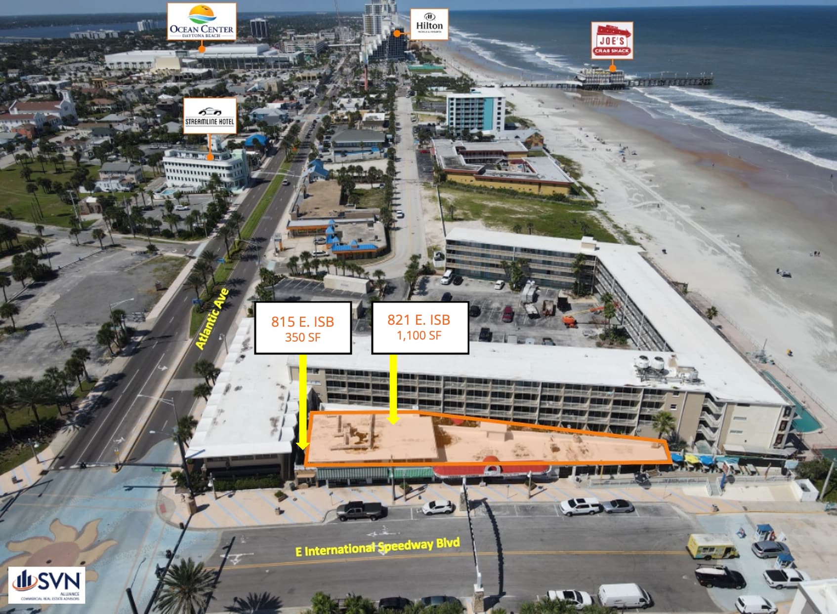 821 E International Speedway Blvd, Daytona Beach, FL for lease Primary Photo- Image 1 of 17