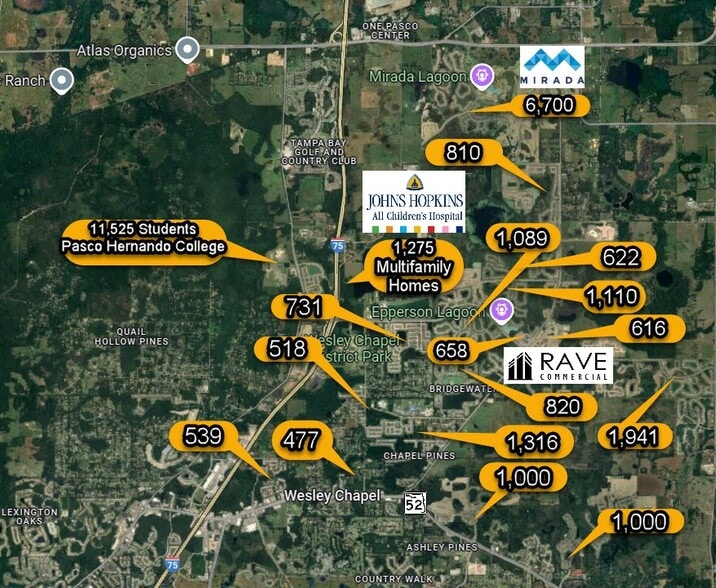 Curley Rd, Wesley Chapel, FL à louer - Photo du bâtiment - Image 3 de 5