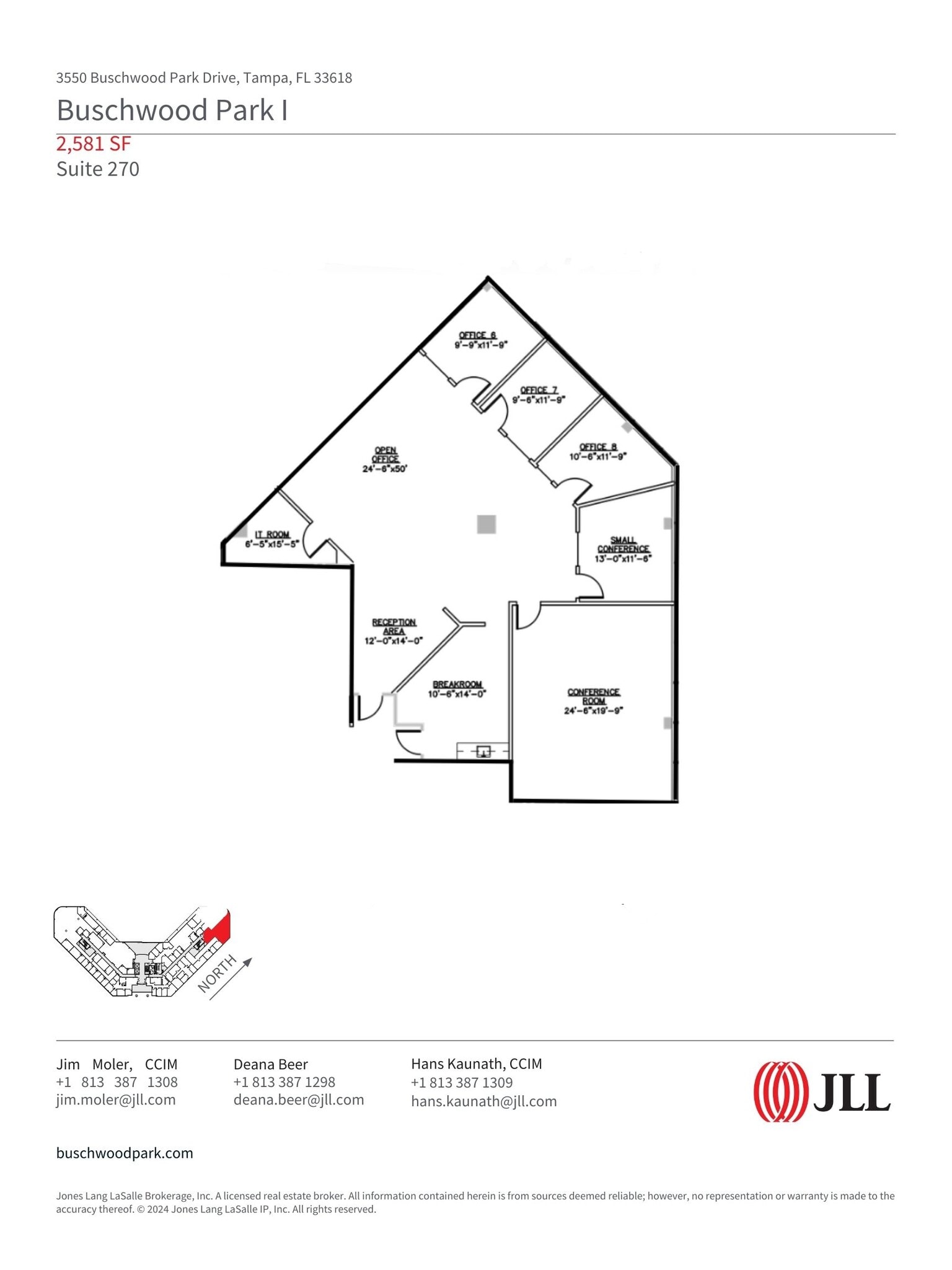 3450-3550 Buschwood Park Dr, Tampa, FL for lease Floor Plan- Image 1 of 1