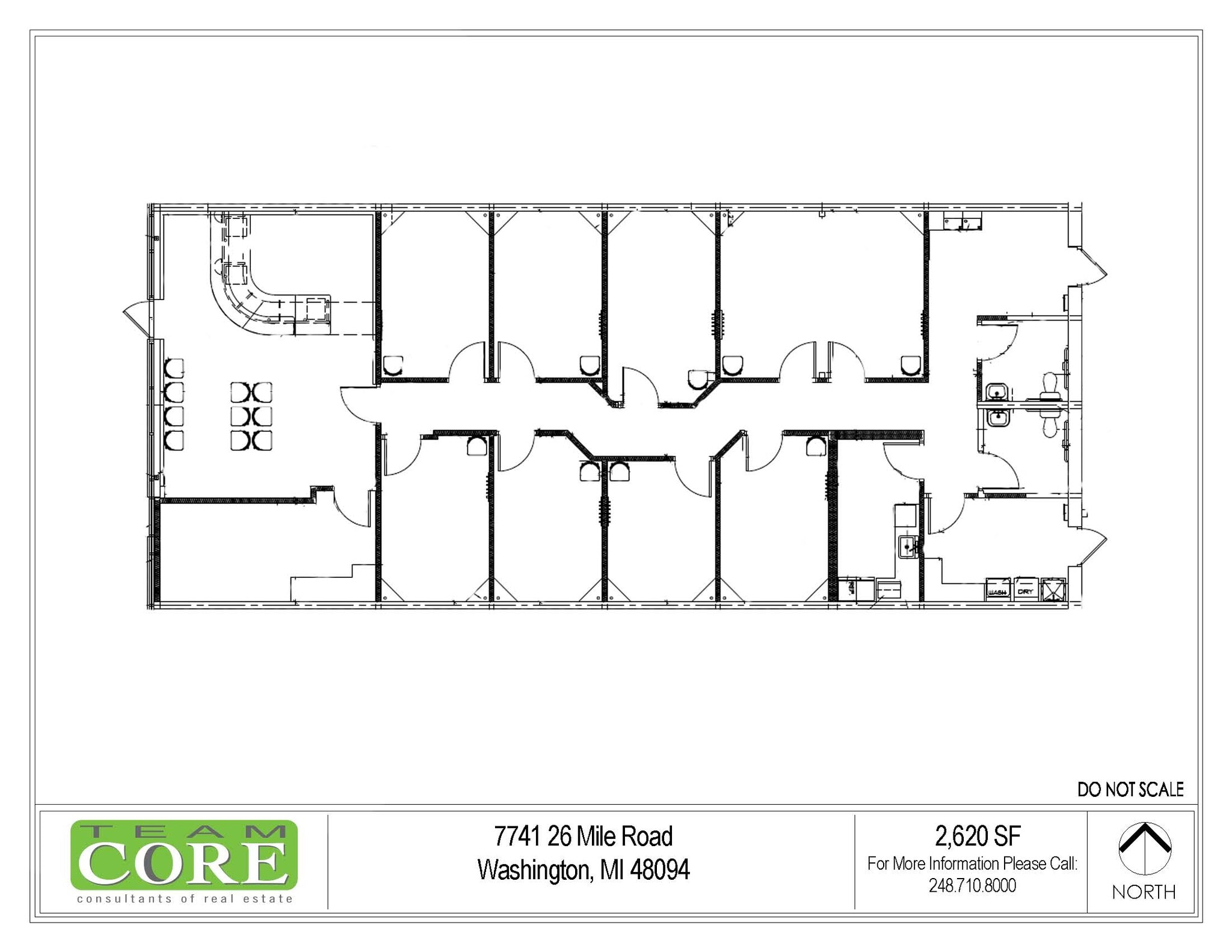 7715-7845 26 Mile Rd, Washington, MI à louer Plan d’étage- Image 1 de 1