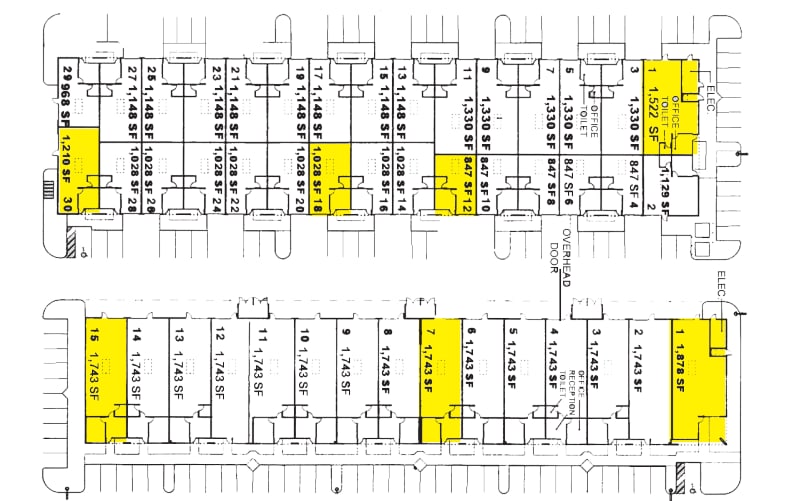 26111 Ynez Rd, Temecula, CA à louer Plan d’étage- Image 1 de 1
