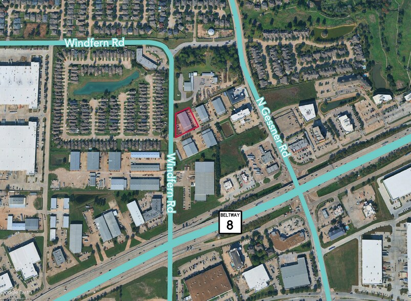 11312 Windfern Rd, Houston, TX à louer - Aérien - Image 2 de 4