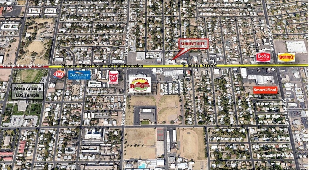 910 E Main St, Mesa, AZ à louer - Aérien - Image 3 de 5