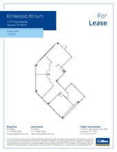 11777 Katy Fwy, Houston, TX à louer Plan d’étage- Image 1 de 5