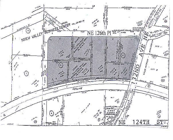 12509-12523 130th Ln NE, Kirkland, WA à louer - Plan cadastral - Image 3 de 4