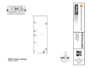 3848 W Carson St, Torrance, CA for lease Floor Plan- Image 1 of 1