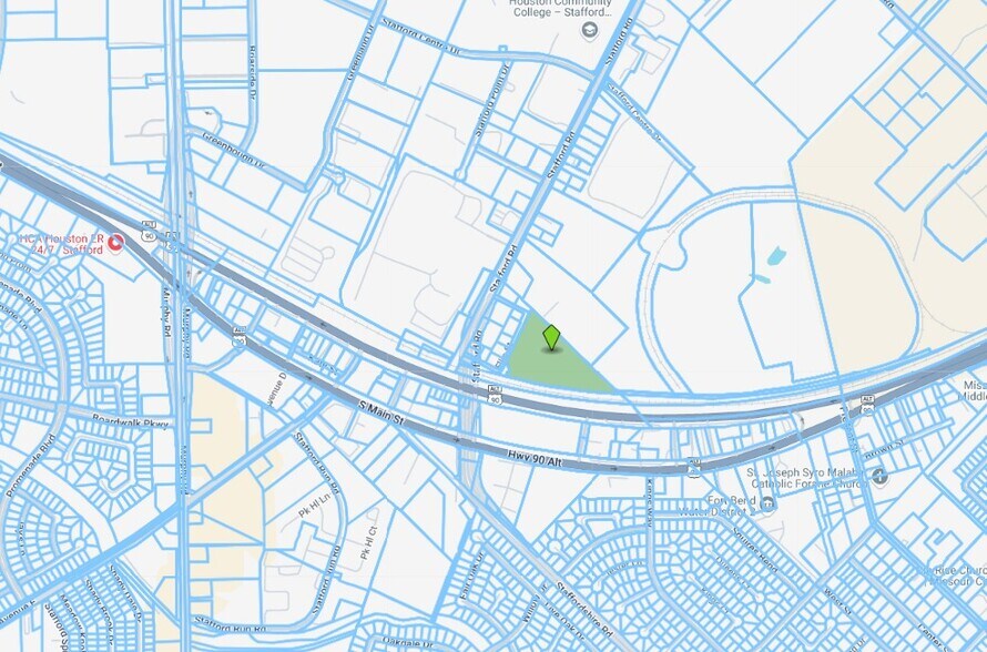 14049 Ellis St, Stafford, TX à louer - Plan cadastral - Image 3 de 3