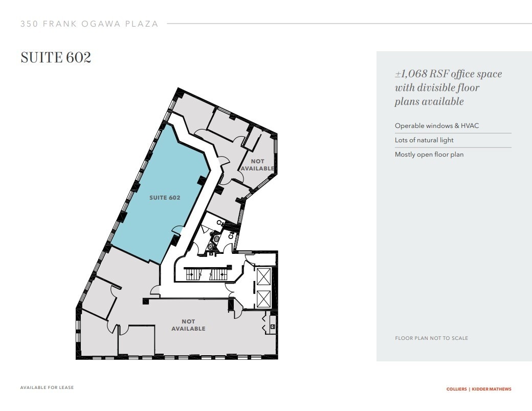 350 Frank H Ogawa Plz, Oakland, CA for lease Floor Plan- Image 1 of 2