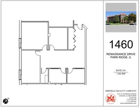 1460 Renaissance Dr, Park Ridge, IL for lease Floor Plan- Image 1 of 1