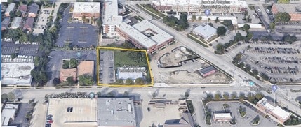 505 Busse Hwy, Park Ridge, IL - AÉRIEN Vue de la carte