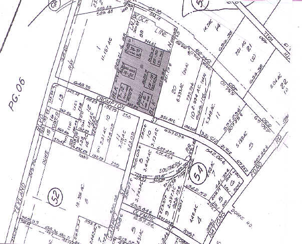 416-426 Crompton St, Charlotte, NC à louer - Plan cadastral - Image 2 de 6