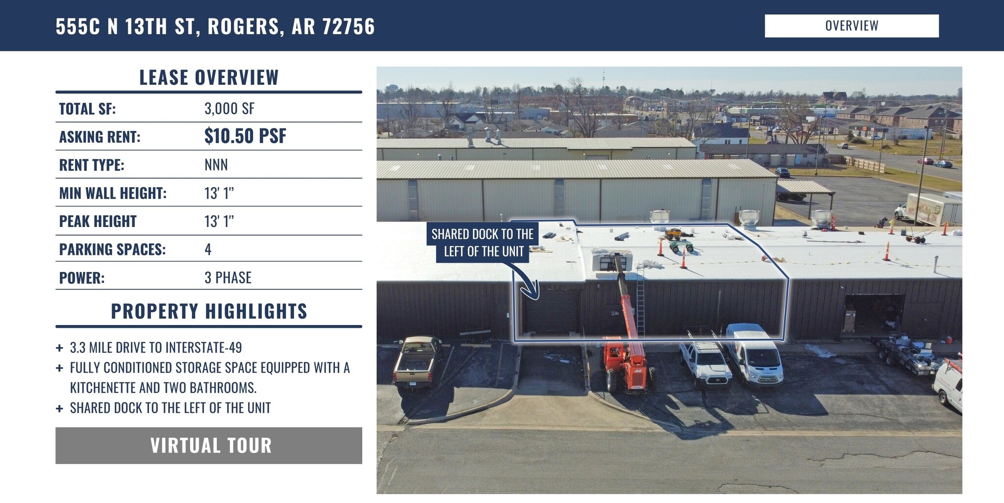 555 N 13th St, Rogers, AR for lease Other- Image 1 of 2