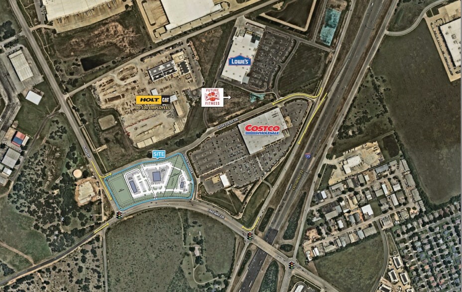 2211 Lakeway Drive, Georgetown, TX à louer - Aérien - Image 2 de 2