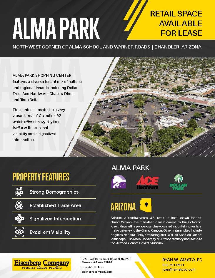 N Alma School Rd, Chandler, AZ for lease Building Photo- Image 1 of 7