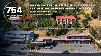 Plus de détails pour 754 Sir Francis Drake Blvd, San Anselmo, CA - Commerce de détail à vendre
