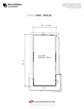 1100 Boul Des Chutes, Québec, QC à louer Plan de site- Image 1 de 1