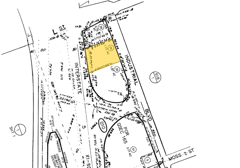 938 Industrial Blvd, Chula Vista, CA à louer - Plan cadastral - Image 2 de 5