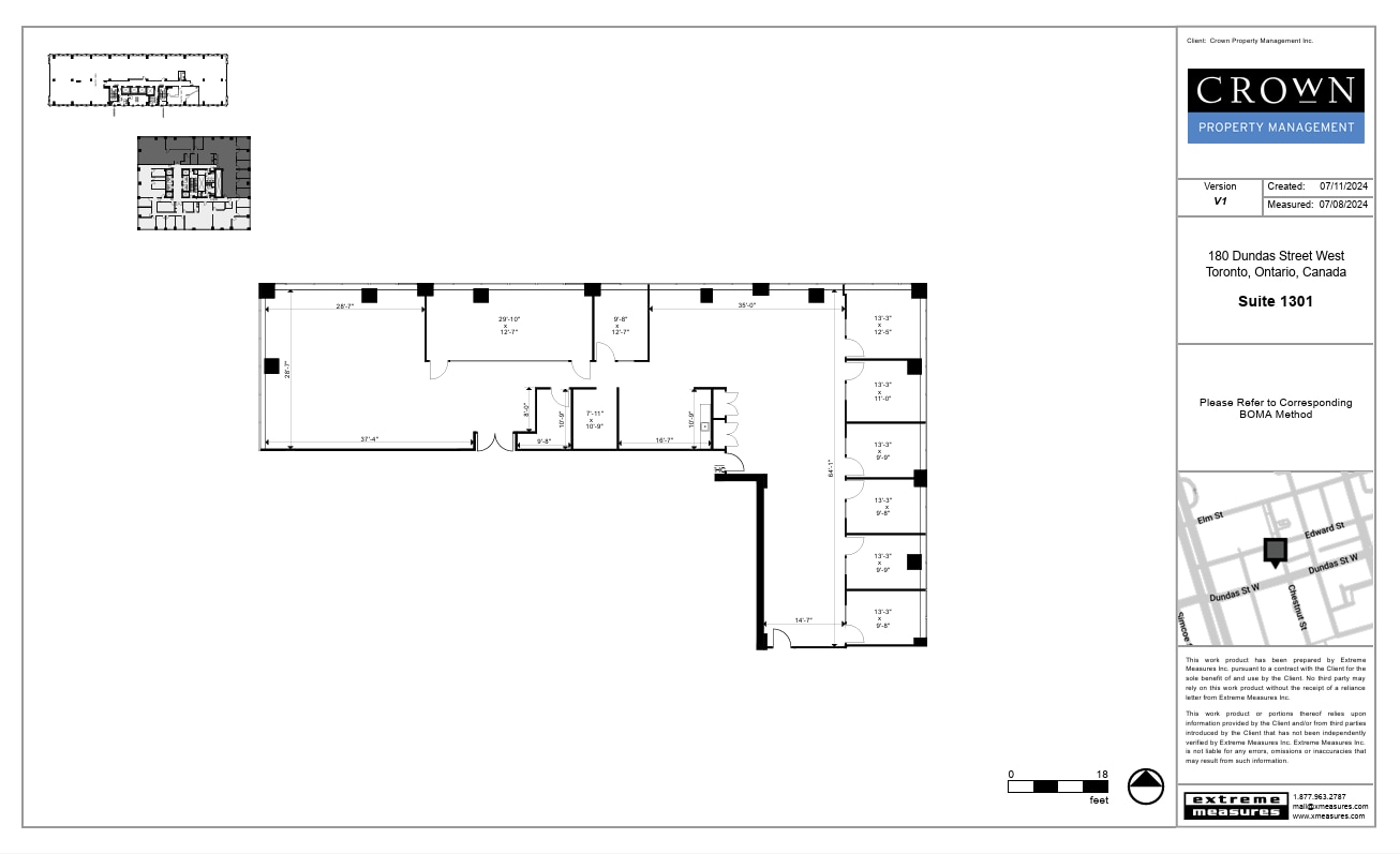 180 Dundas St W, Toronto, ON for lease Floor Plan- Image 1 of 1