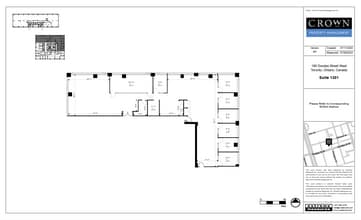 180 Dundas St W, Toronto, ON for lease Floor Plan- Image 1 of 1