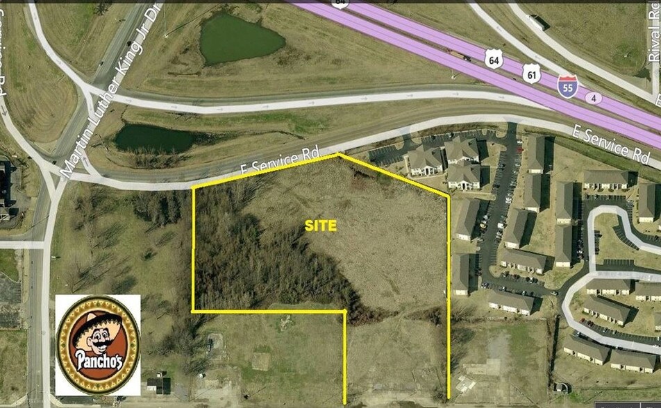 I-55 South Service Rd, West Memphis, AR à vendre - Aérien - Image 2 de 2