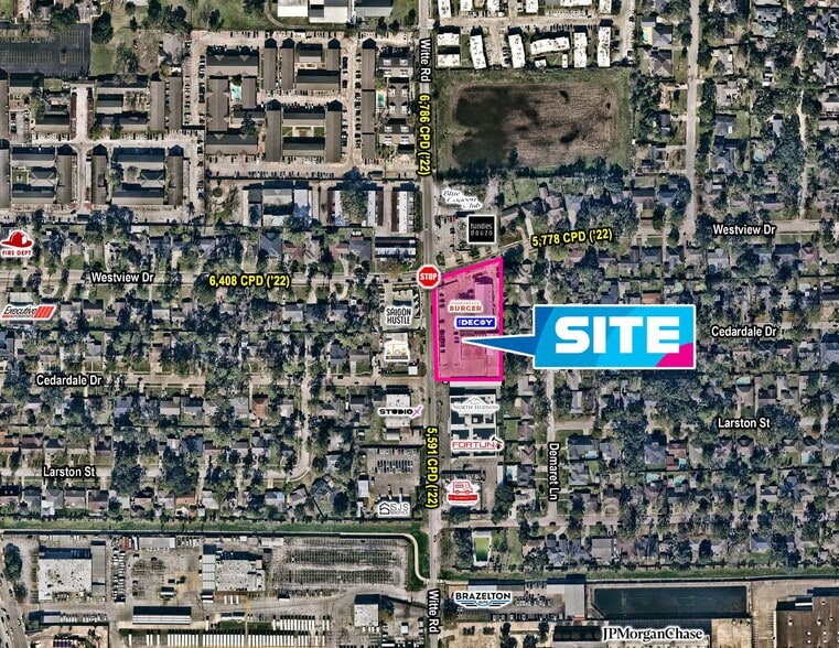 1222 Witte Rd, Houston, TX à louer - Plan cadastral - Image 2 de 8