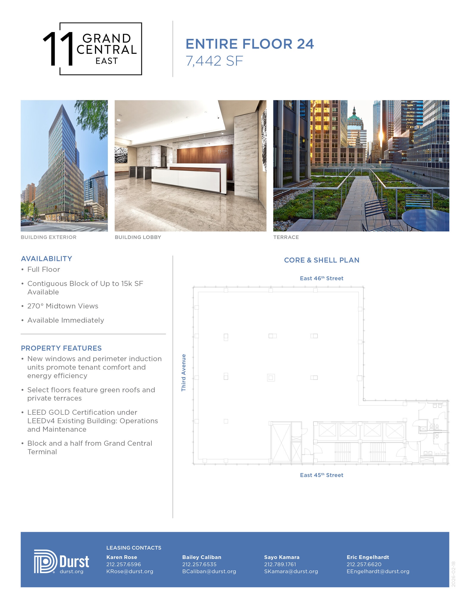 11 Grand Central East, New York, NY à louer Photo intérieure- Image 1 de 1