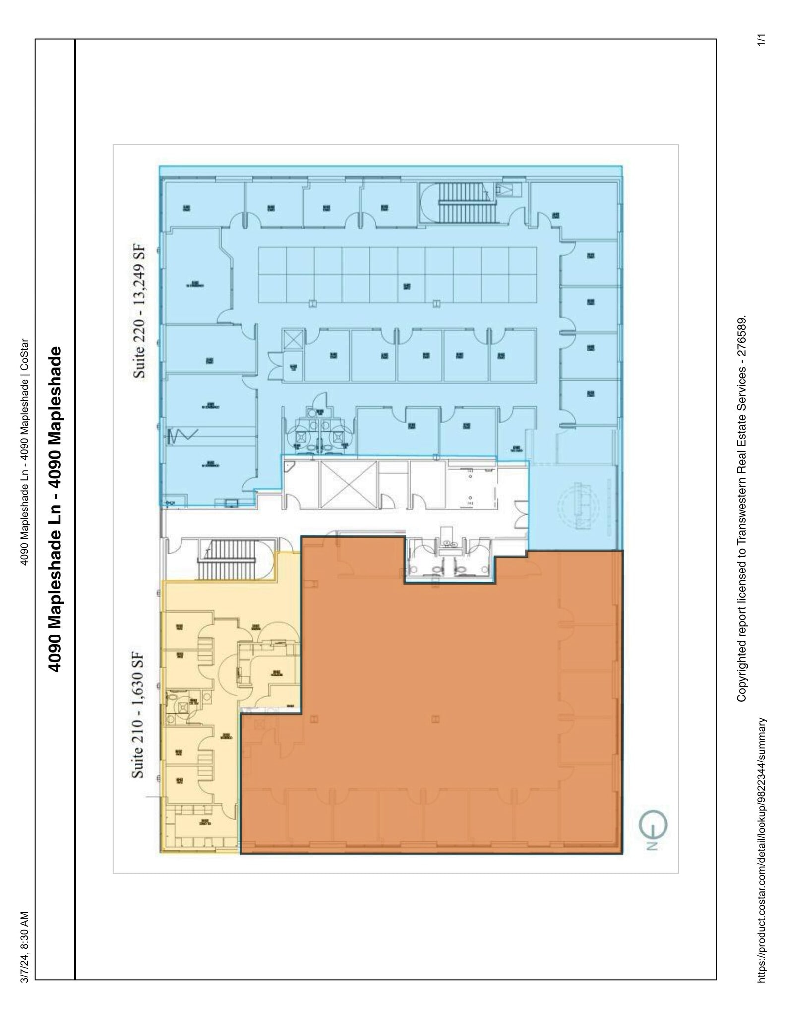 4090 Mapleshade Ln, Plano, TX for lease Site Plan- Image 1 of 12