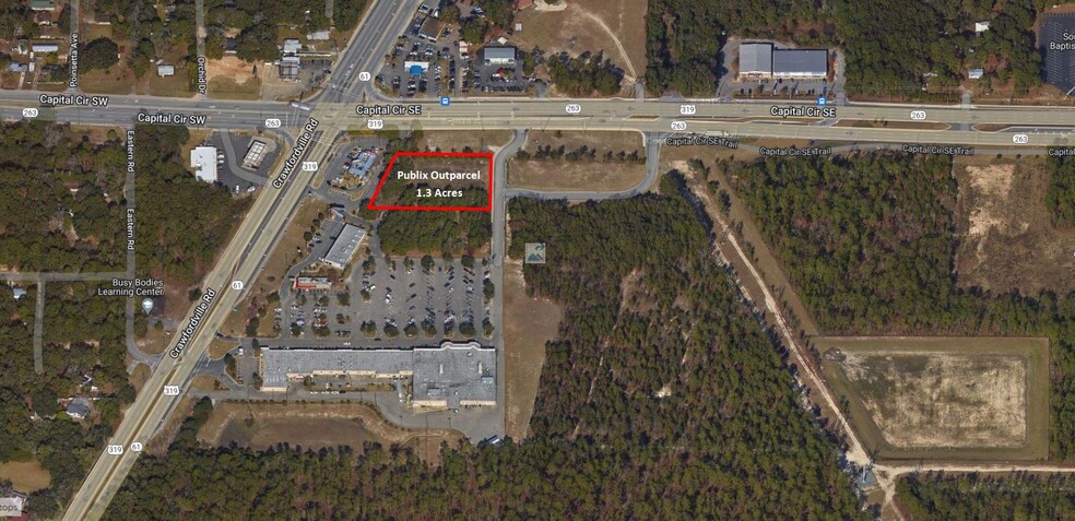 Crawfordville Rd and Capital Circle SW, Tallahassee, FL à vendre - Photo principale - Image 1 de 1