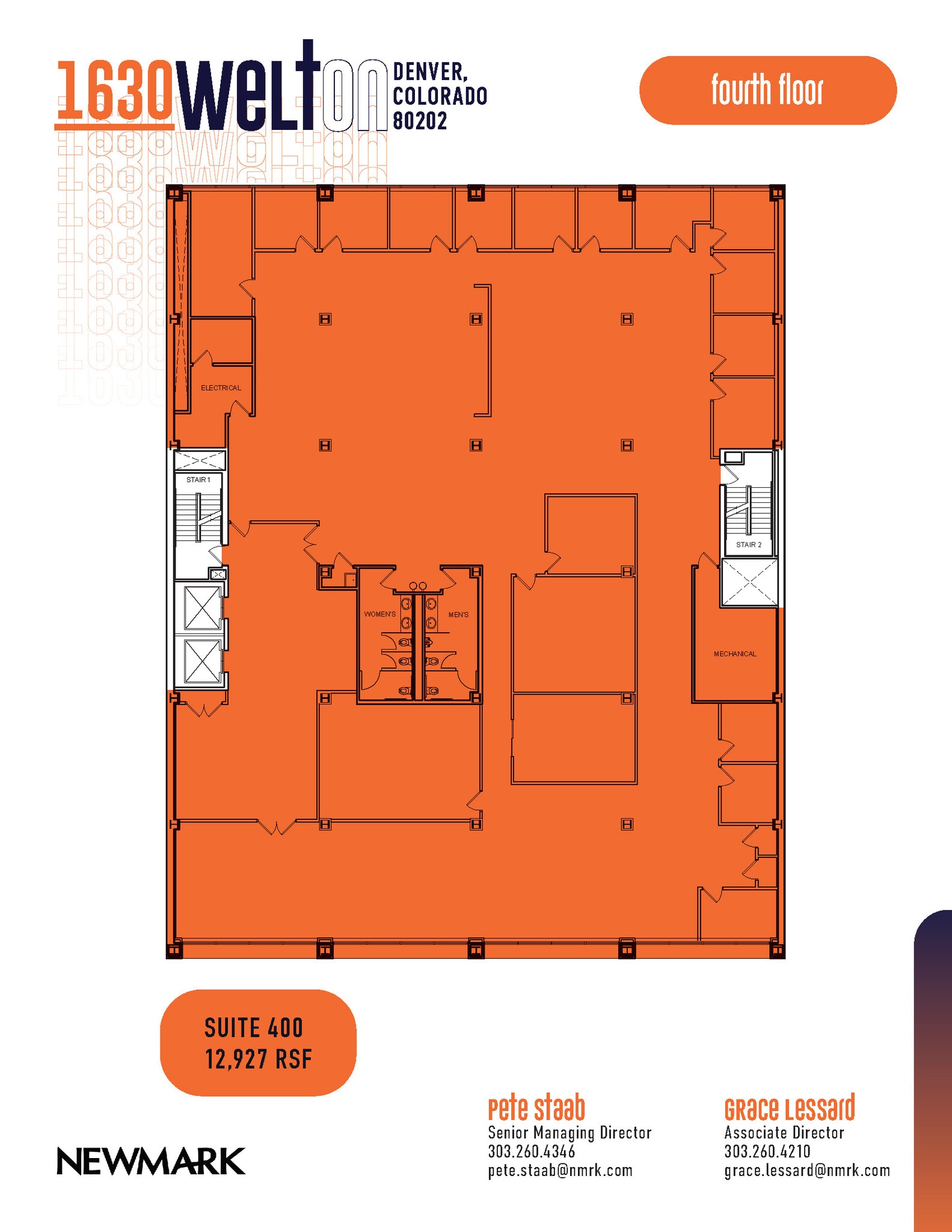 1630 Welton St, Denver, CO for sale Floor Plan- Image 1 of 1