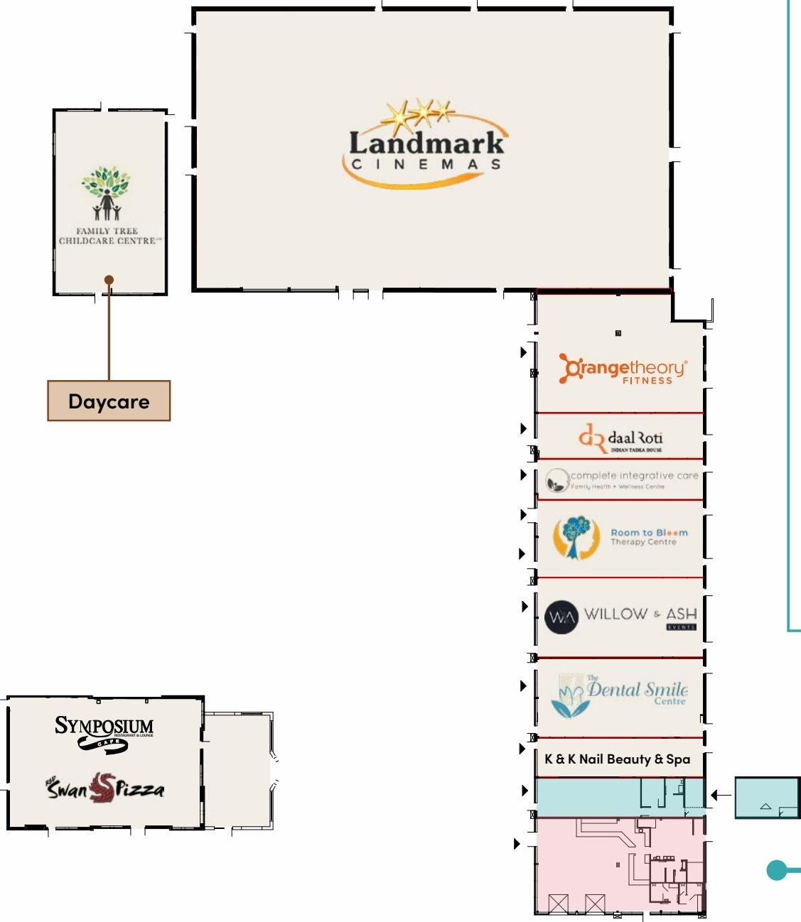 192-196 McEwan Dr E, Caledon, ON for lease Floor Plan- Image 1 of 3