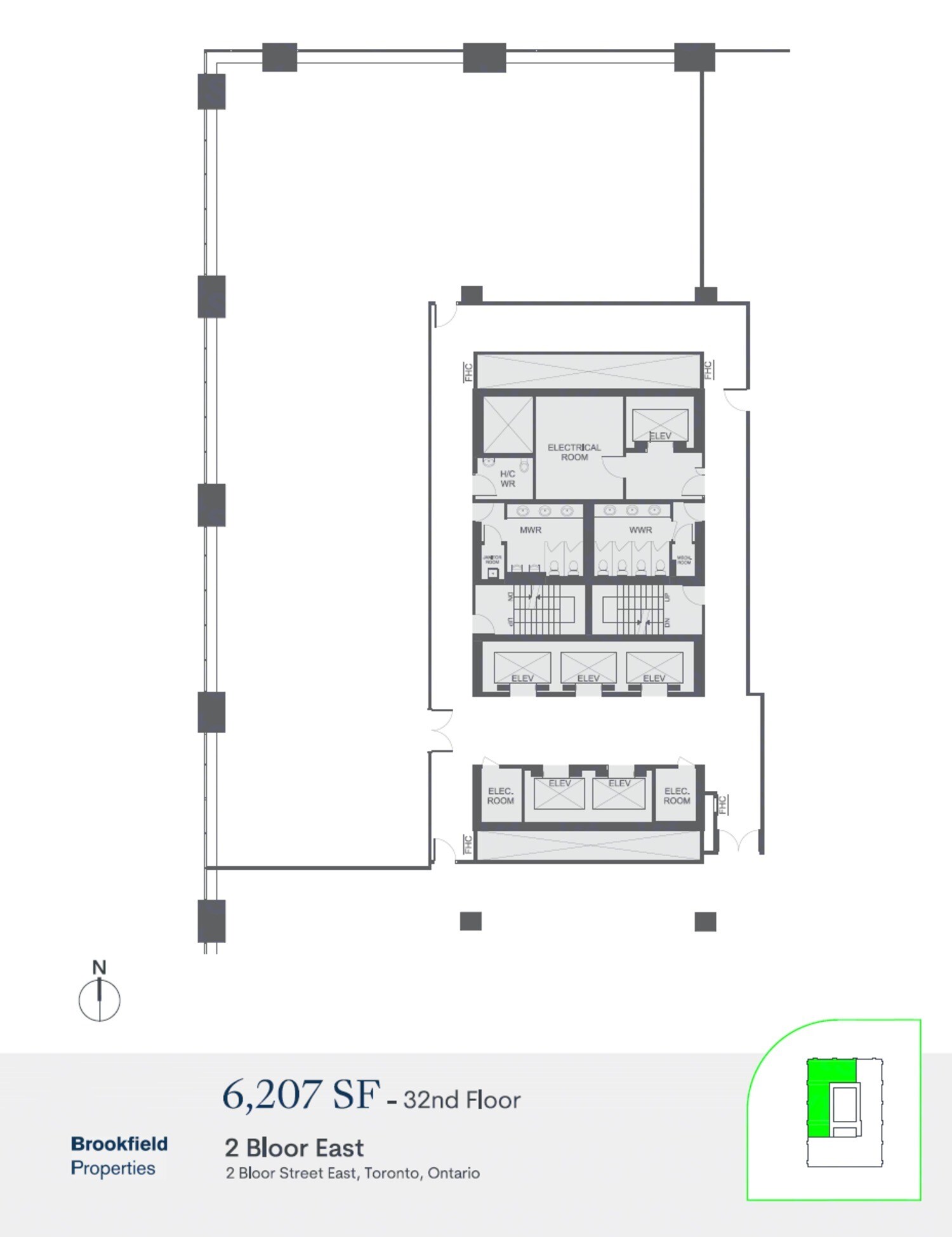 2 Bloor St E, Toronto, ON à louer Plan d’étage- Image 1 de 1