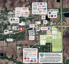 514 Broadway Ave E, Mattoon, IL - AERIAL  map view