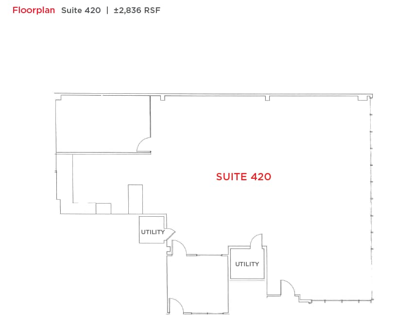1860 El Camino Real, Burlingame, CA for lease Floor Plan- Image 1 of 1
