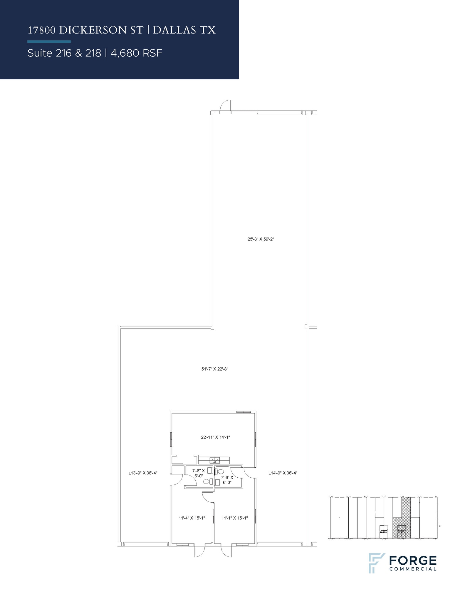 17800 Dickerson St, Dallas, TX for lease Floor Plan- Image 1 of 1