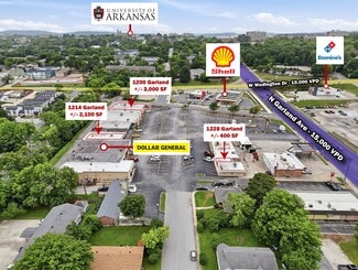 More details for 1200-1220 N Garland Ave, Fayetteville, AR - Retail for Lease
