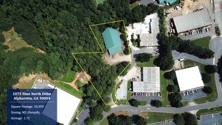 Plus de détails pour 1073 Nine North Dr, Alpharetta, GA - Industriel à vendre